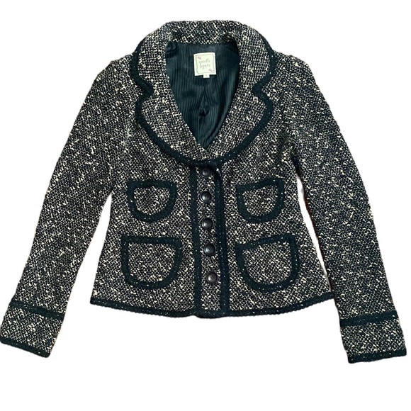 Nanette Lepore Tweed Blazer - Picture 4 of 16